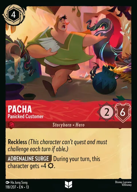 Pacha - Panicked Customer