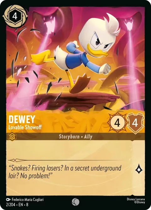 Dewey - Lovable Showoff