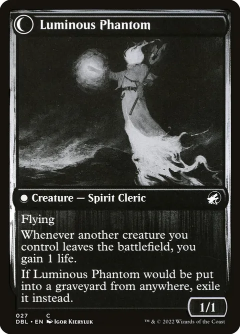 Lunarch Veteran // Luminous Phantom – Rückseite