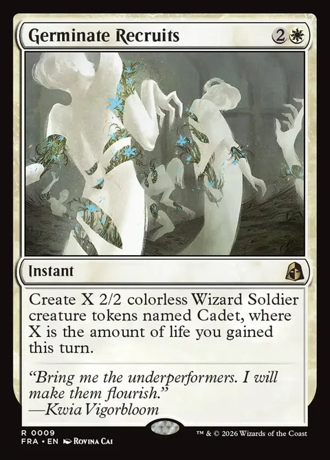Germinate Recruits