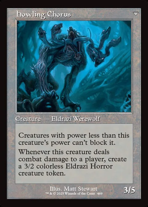 Shrill Howler / Howling Chorus – Rückseite