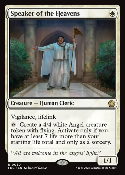 Speaker of the Heavens