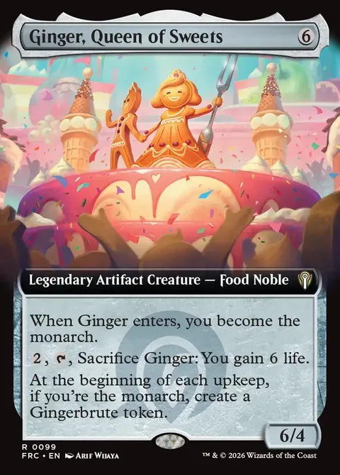 Ginger, Queen of Sweets