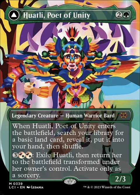 Huatli, Poet of Unity // Roar of the Fifth People