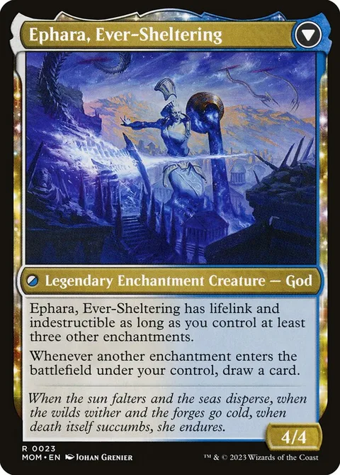 Invasion of Theros // Ephara, Ever-Sheltering – Rückseite