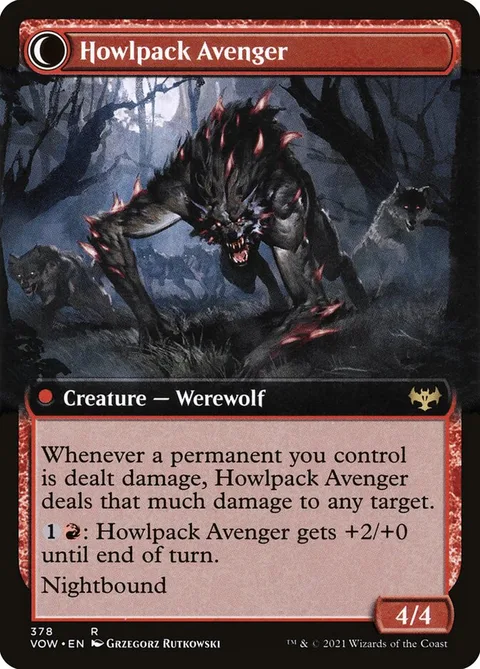 Ill-Tempered Loner // Howlpack Avenger – Rückseite