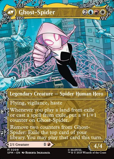 Gwen Stacy // Ghost-Spider – Rückseite