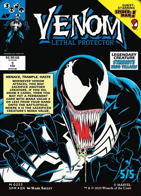 Eddie Brock // Venom, Lethal Protector – Rückseite