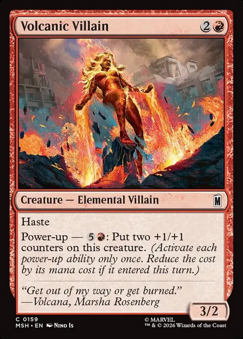 Volcanic Villain
