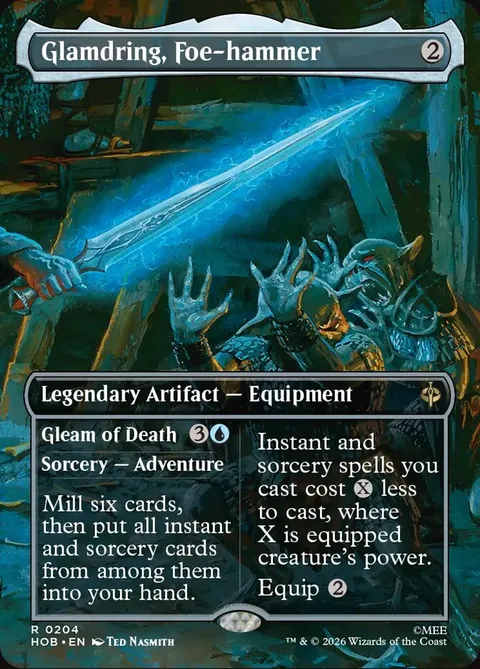 Glamdring, Foe-hammer // Gleam of Death