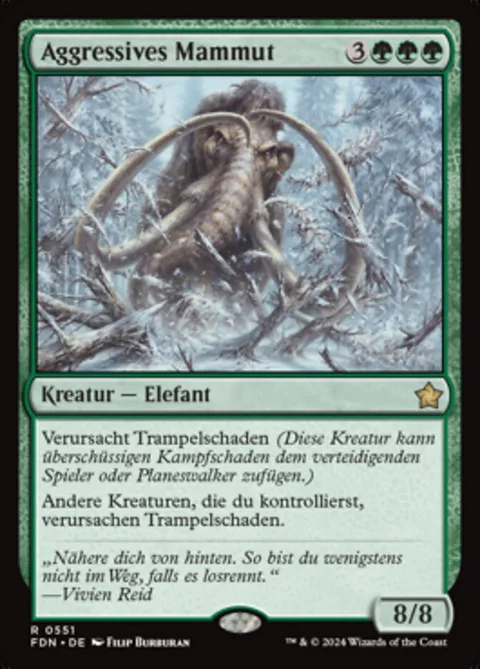 Aggressive Mammoth