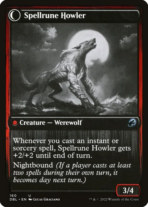 Spellrune Painter // Spellrune Howler – Rückseite