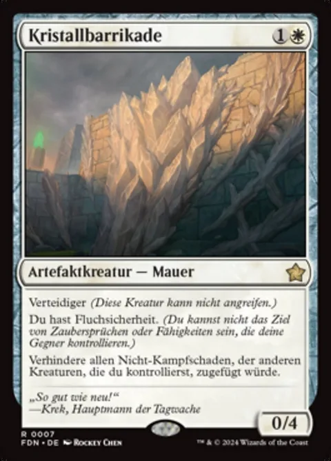 Crystal Barricade