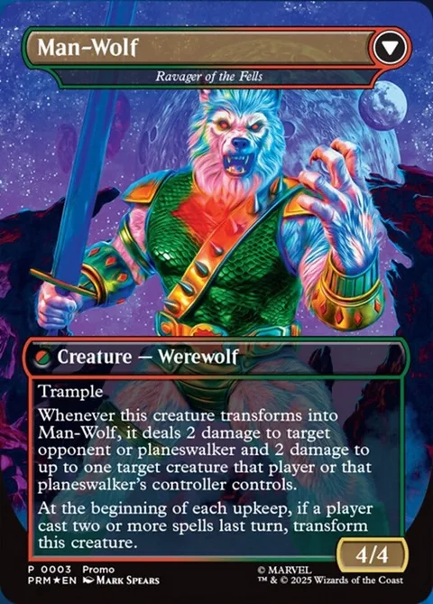 Huntmaster of the Fells / Ravager of the Fells – Rückseite