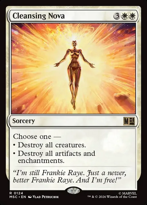 Cleansing Nova