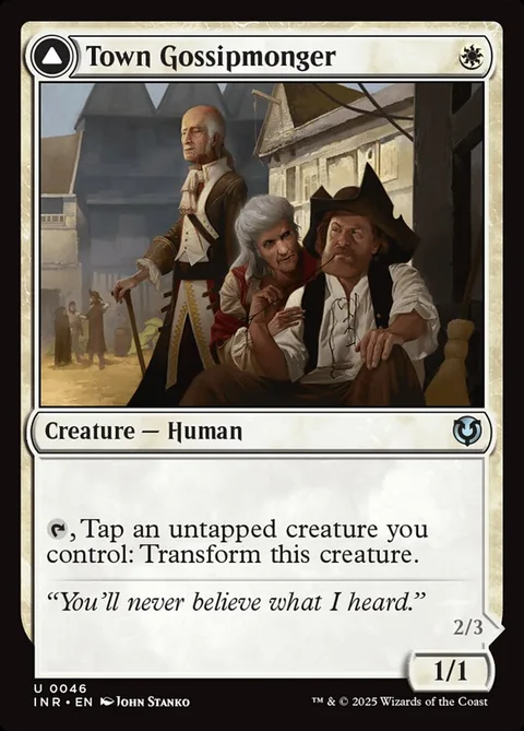 Town Gossipmonger / Incited Rabble