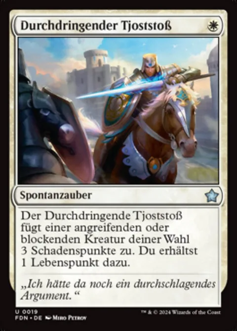 Joust Through