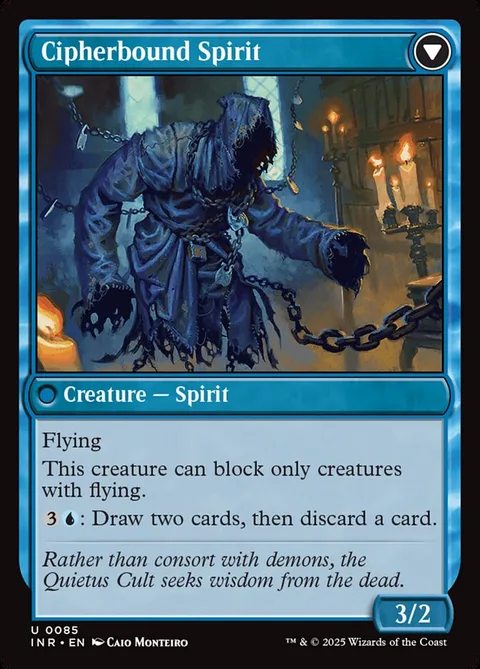 Soulcipher Board // Cipherbound Spirit – Rückseite