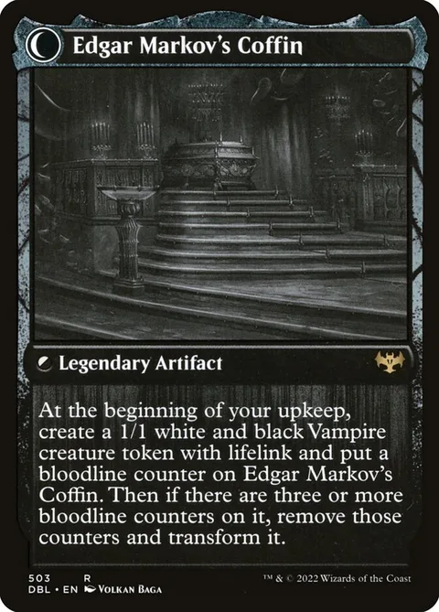 Edgar, Charmed Groom // Edgar Markov's Coffin – Rückseite
