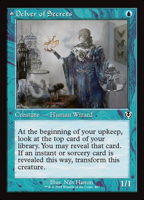 Delver of Secrets / Insectile Aberration
