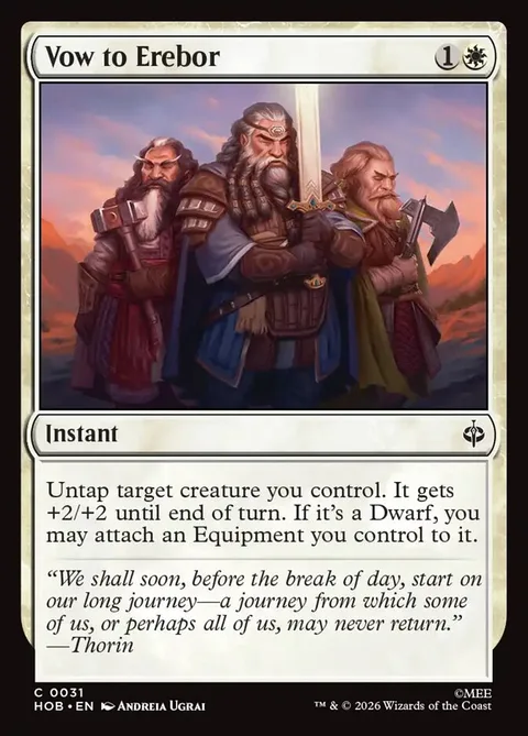 Vow to Erebor