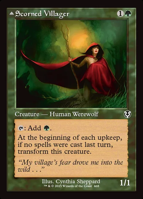 Scorned Villager / Moonscarred Werewolf