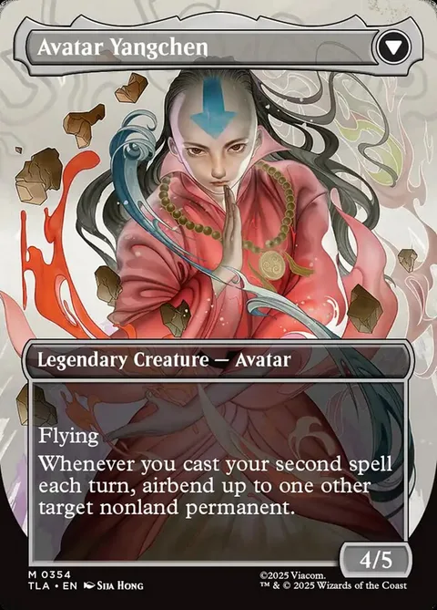 The Legend of Yangchen // Avatar Yangchen – Rückseite