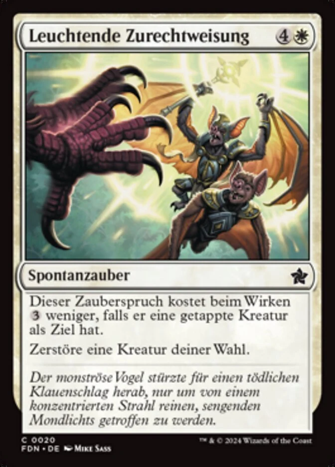 Luminous Rebuke