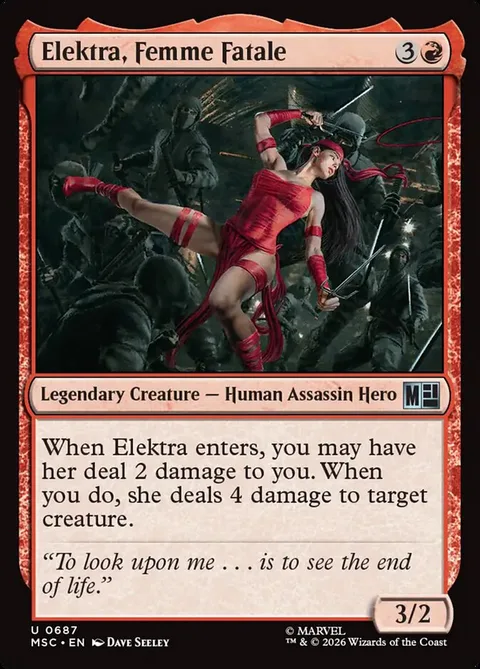 Elektra, Femme Fatale