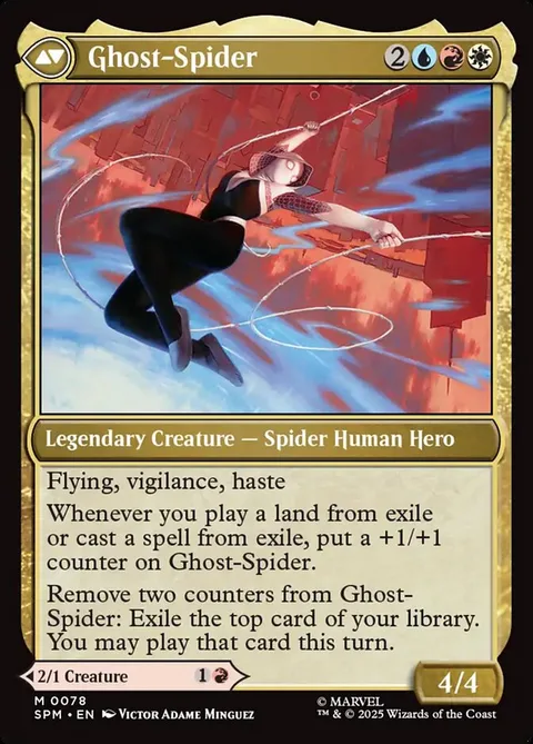 Gwen Stacy // Ghost-Spider – Rückseite