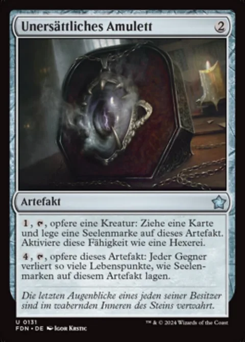 Ravenous Amulet