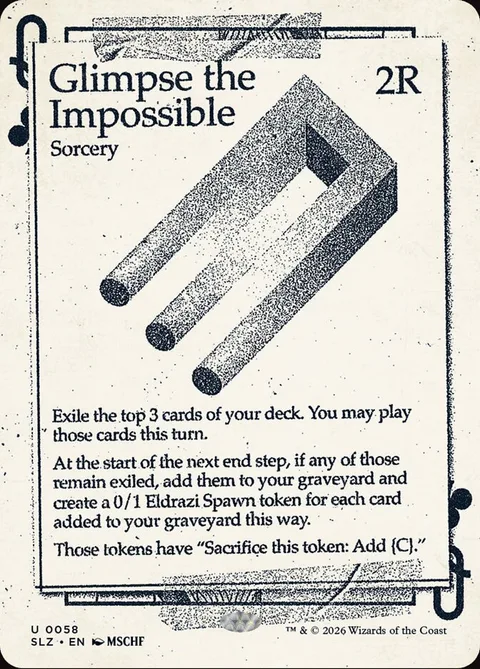 Glimpse the Impossible