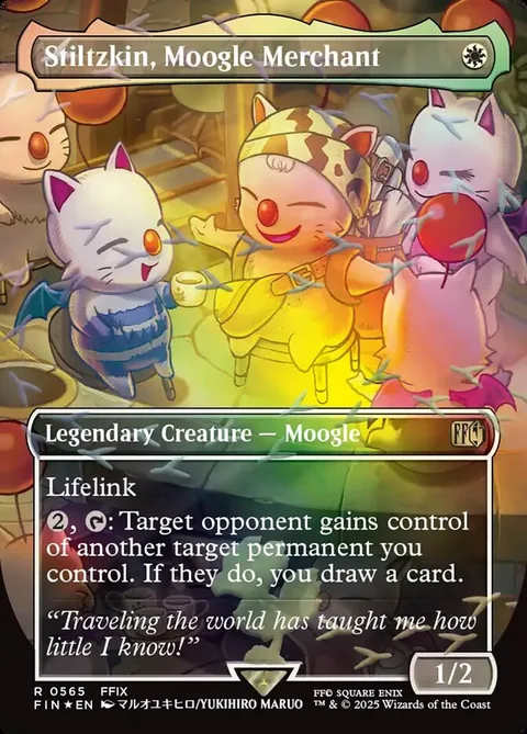 Stiltzkin, Moogle Merchant