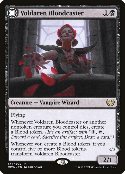 Voldaren Bloodcaster // Bloodbat Summoner – Vorderseite