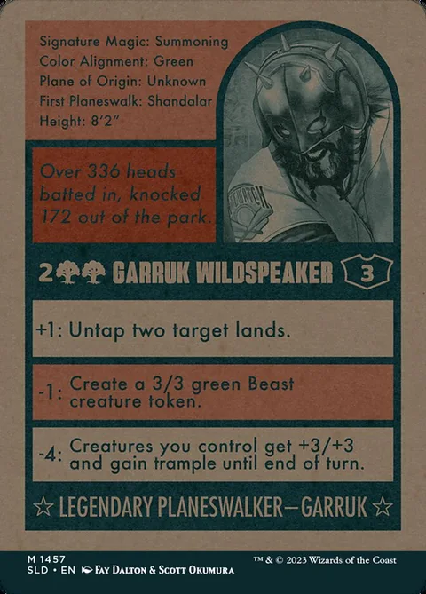 Garruk Wildspeaker – Rückseite