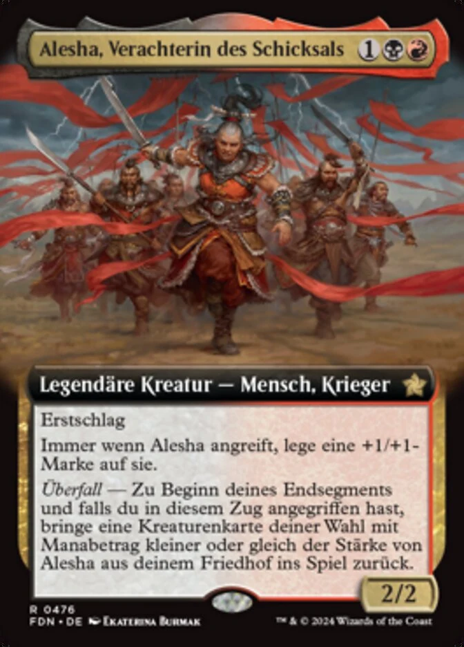 Alesha, Who Laughs at Fate