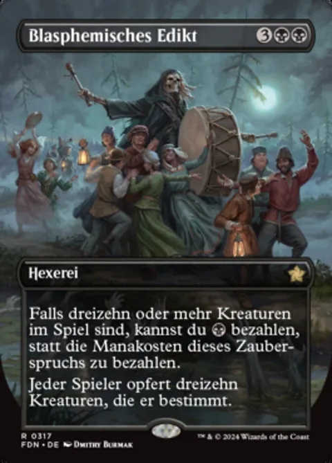 Blasphemous Edict