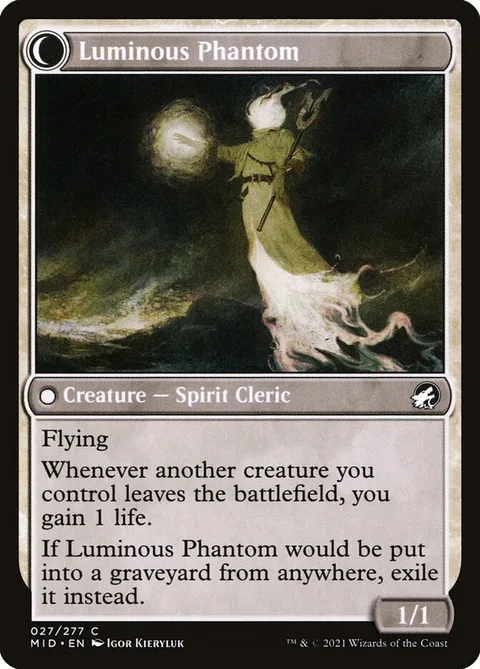 Lunarch Veteran // Luminous Phantom – Rückseite