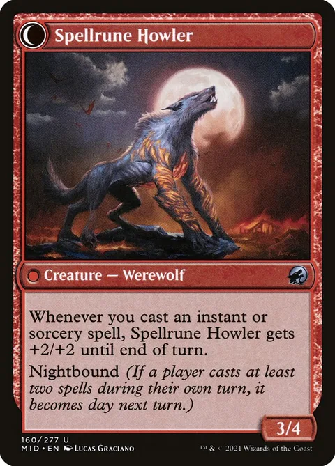 Spellrune Painter // Spellrune Howler – Rückseite