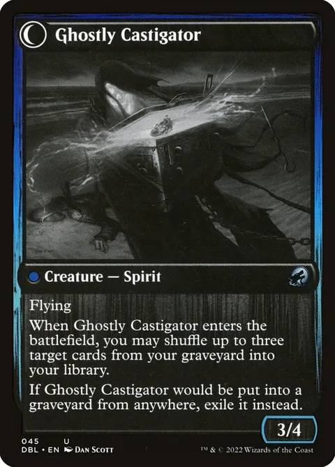 Covetous Castaway // Ghostly Castigator – Rückseite