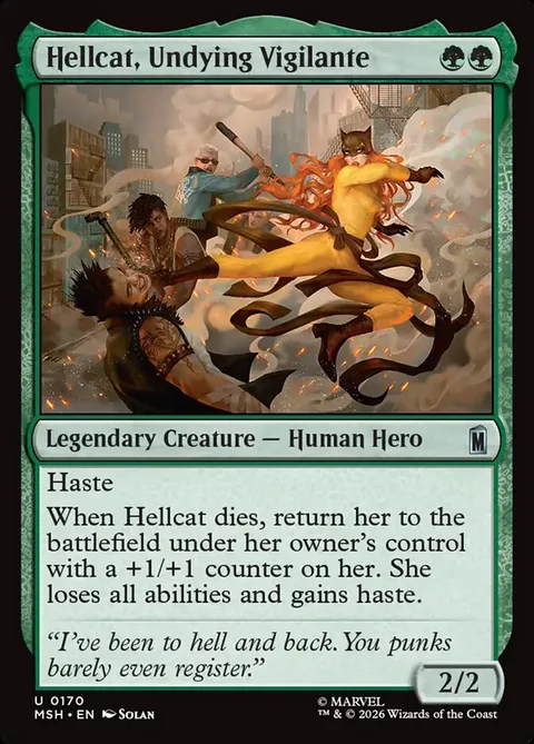 Hellcat, Undying Vigilante