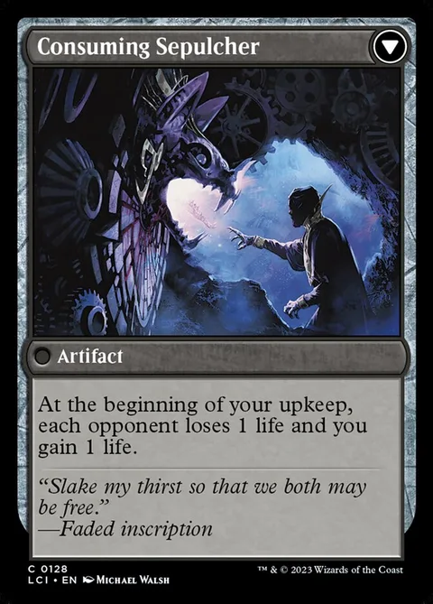 Tithing Blade // Consuming Sepulcher – Rückseite