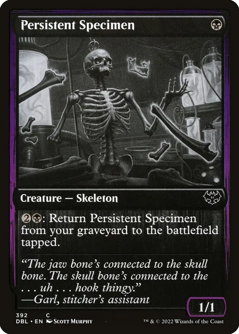 Persistent Specimen