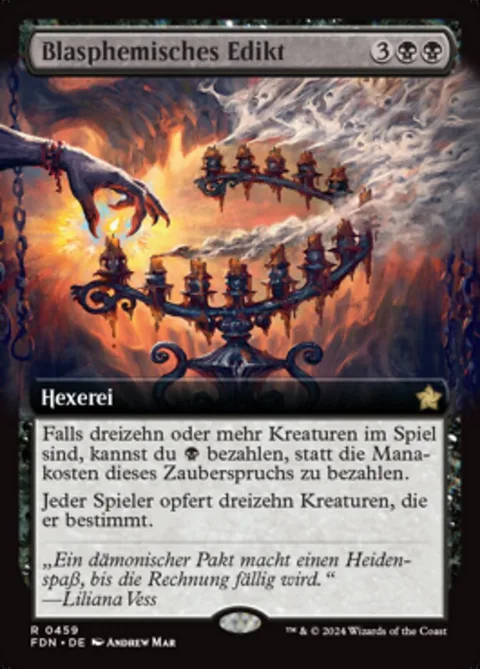 Blasphemous Edict