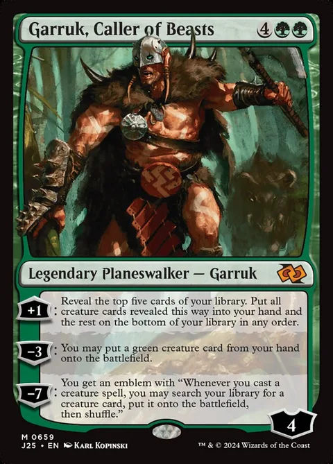 Garruk, Caller of Beasts Emblem