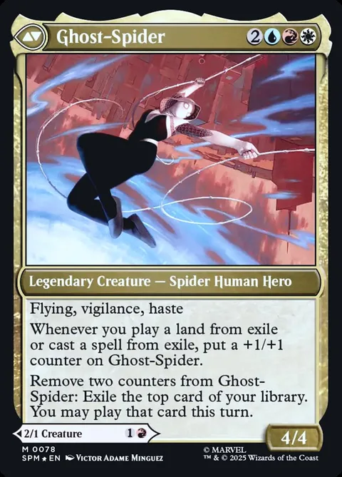 Gwen Stacy // Ghost-Spider – Rückseite