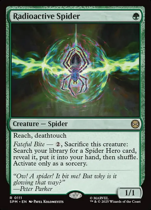 Radioactive Spider