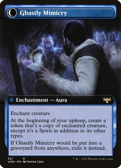 Mirrorhall Mimic // Ghastly Mimicry – Rückseite