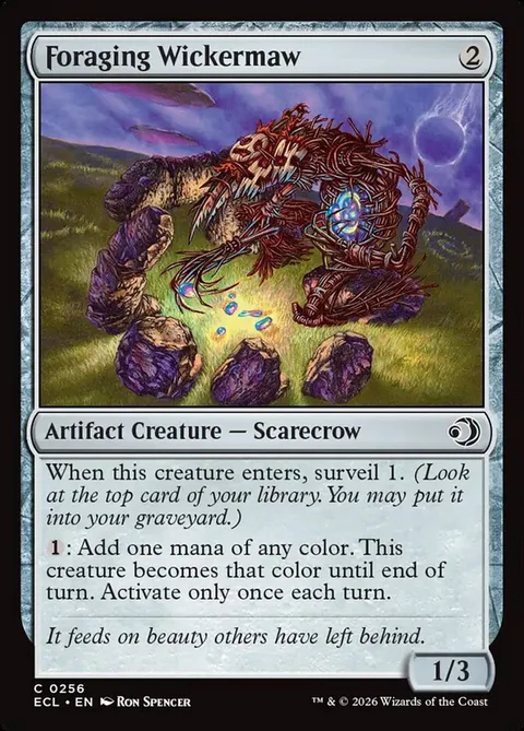 Foraging Wickermaw