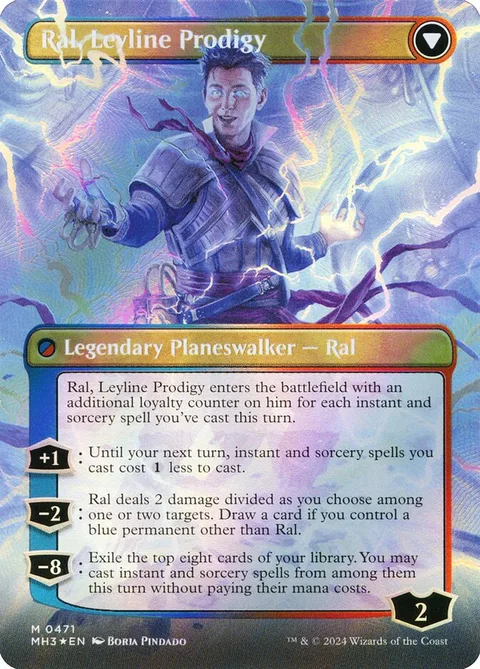 Ral, Monsoon Mage // Ral, Leyline Prodigy – Rückseite